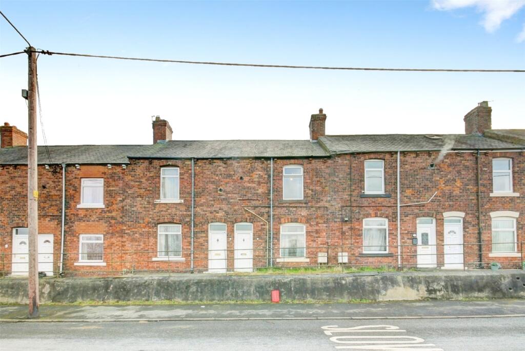 2-bed terraced on Thomas Street, Craghead, Stanley, DH9, £60,000