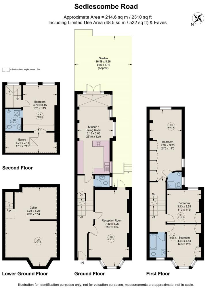 4 bedroom terraced house for rent
