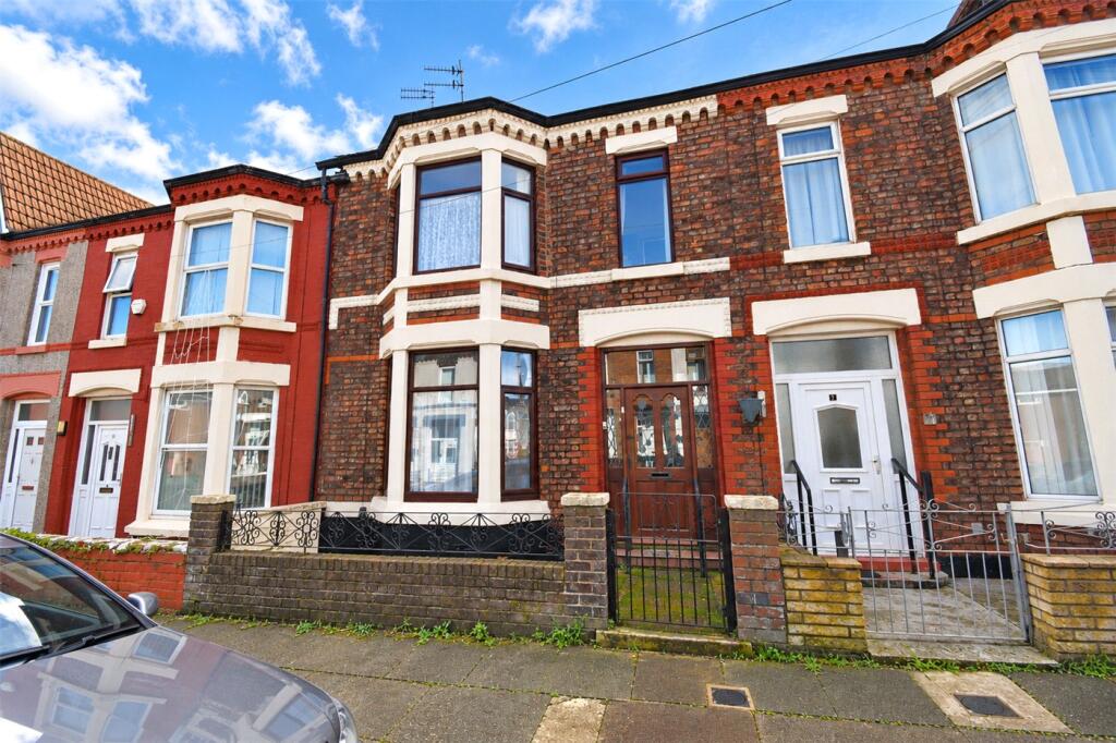 3-bed terraced on Albemarle Road, Wallasey, Wirral, £135,000