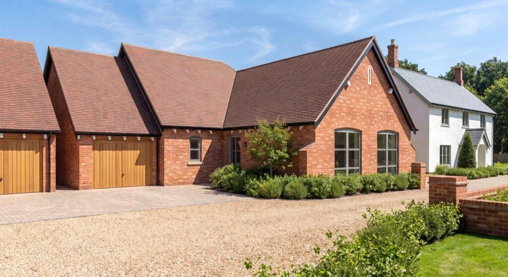 3-bed bungalow on Longhow, Dogdena, Wimborne, Dorset, BH21, £735,000
