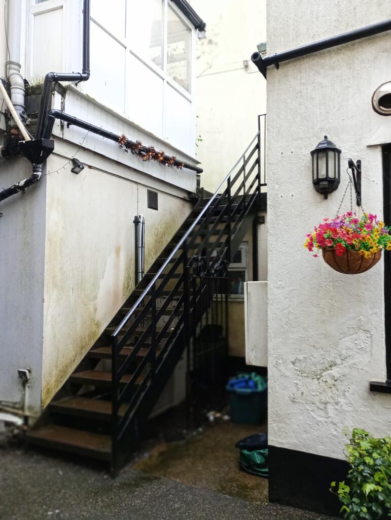 External stairs
