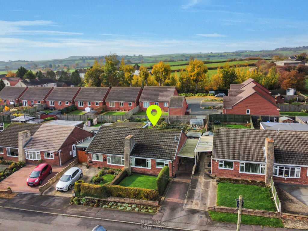 2-bed semi-detached on Coniston Drive, Clay Cross, S45, £165,000