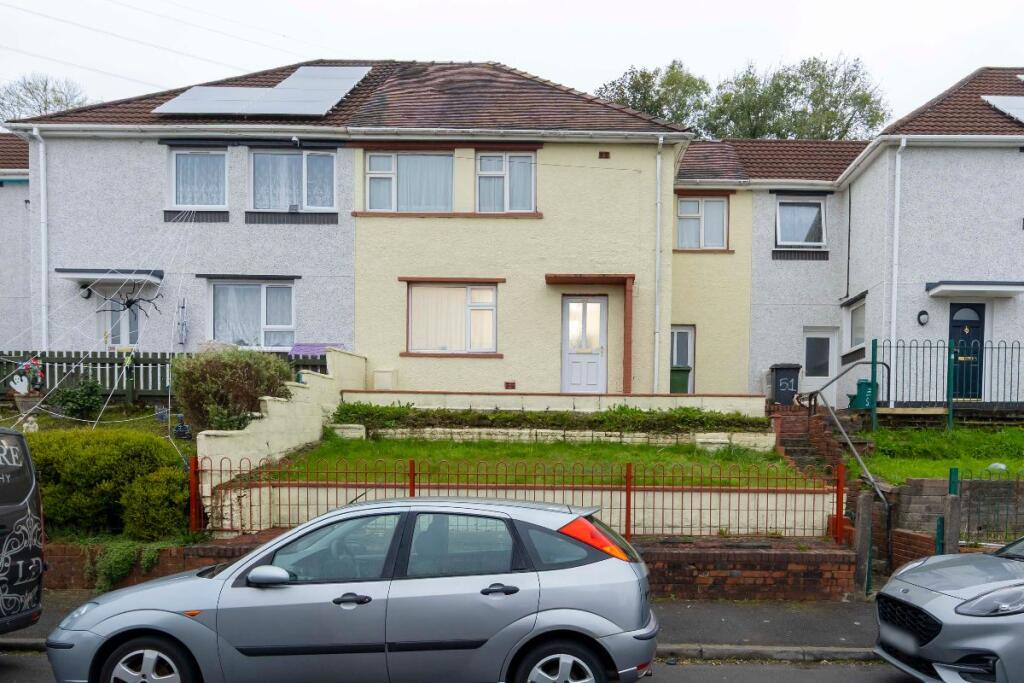 3-bed terraced on Brynheulog, Mountain Ash, £80,000