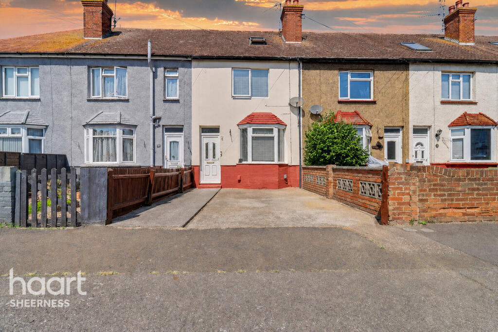 3-bed terraced on Cecil Avenue, Sheerness, £240,000
