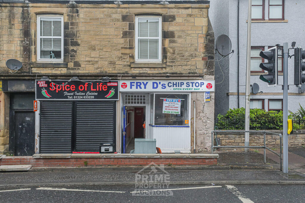 Main image of property: Fry D's Chip Stop – Fish & Chip Shop, 56 Mary Street, Falkirk, FK2 9PP