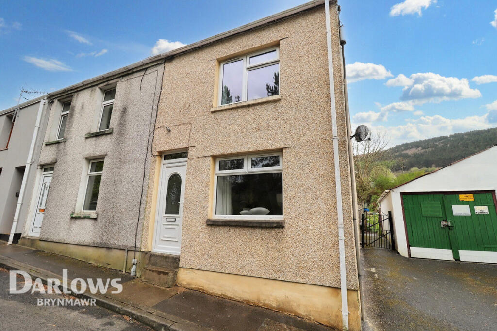 2-bed terraced on Tillery Street, Abertillery, £140,000