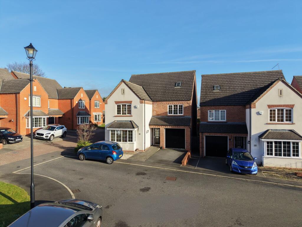 5-bed detached on Monterey Court, Leicester, LE5, £529,950