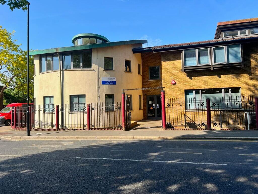 Main image of property: Royal Docks Medical Centre, 21 East Ham Manor Way, London, Greater London, E6 5NA