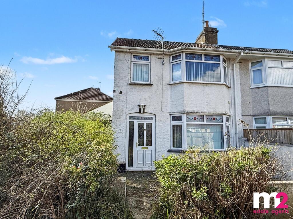 3-bed semi-detached on Park Crescent, Newport, NP20, £160,000
