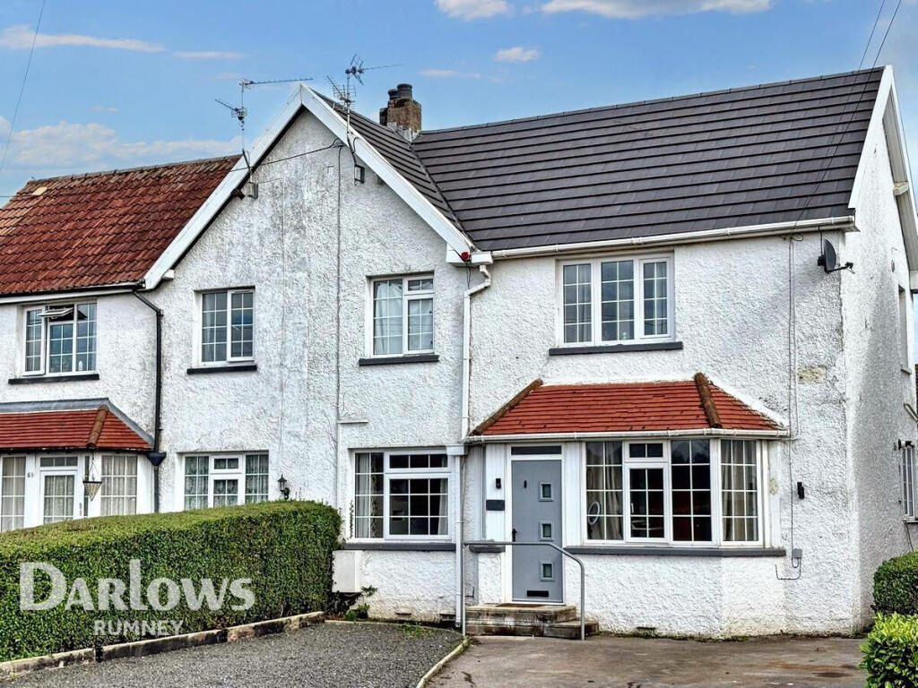 3-bed semi-detached on Marshfield Road, Cardiff, £400,000