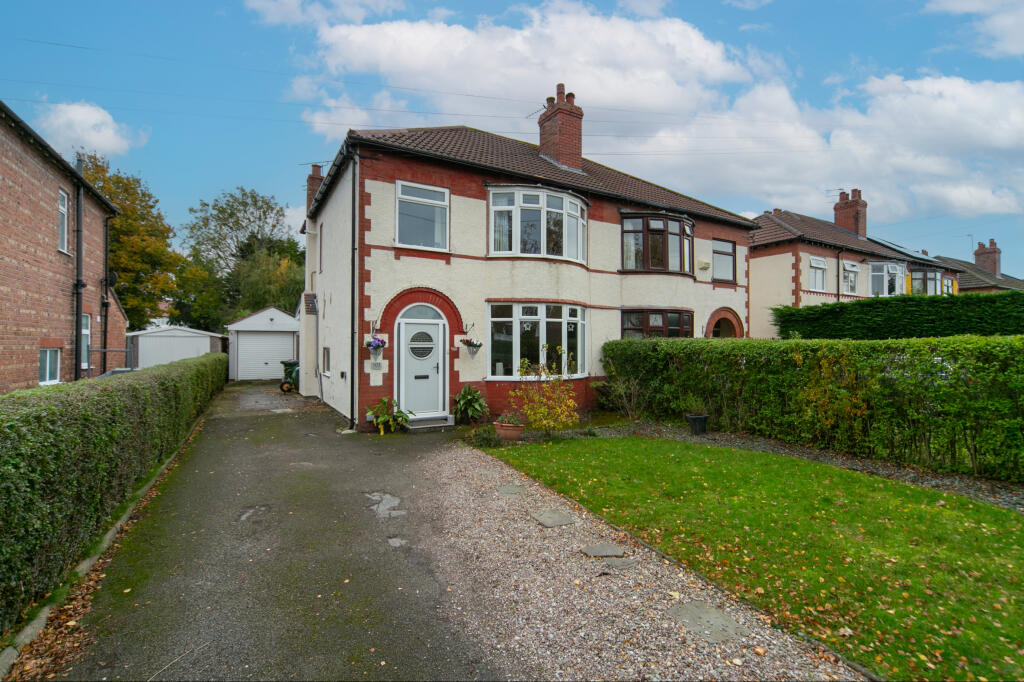 3-bed semi-detached on Chester Road, Whitby, CH65, £315,000
