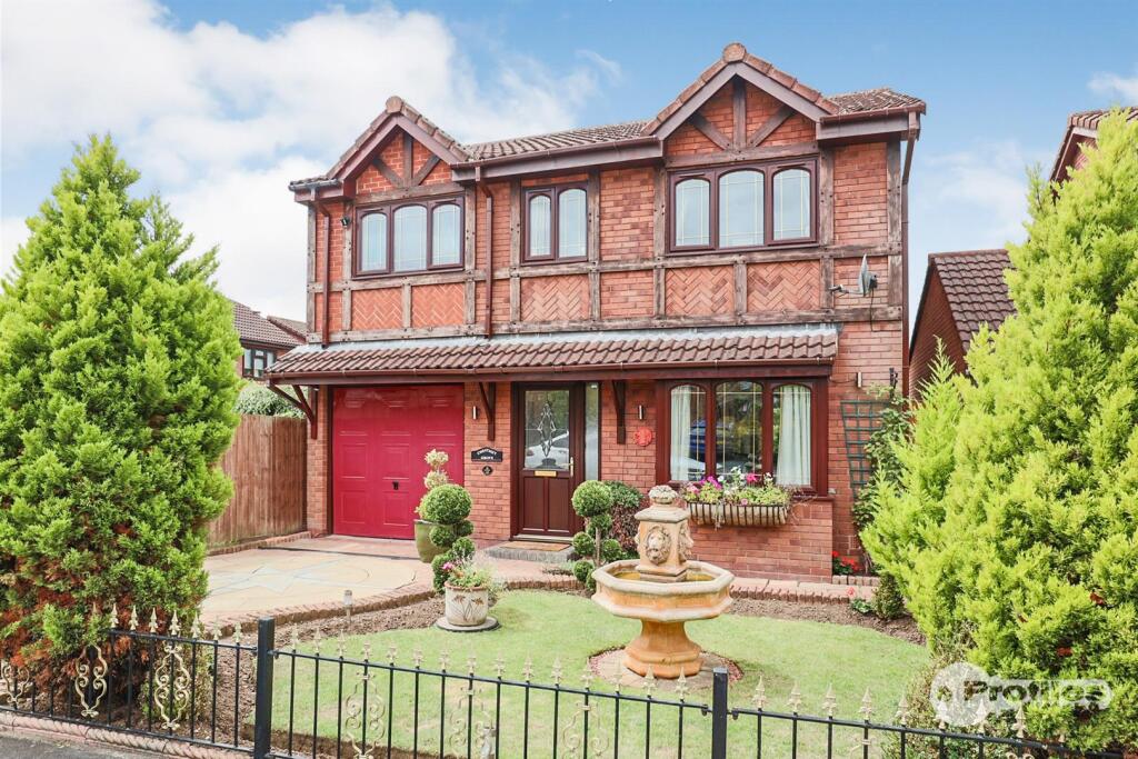 4-bed detached on Shrewsbury Close, Barwell, £335,000