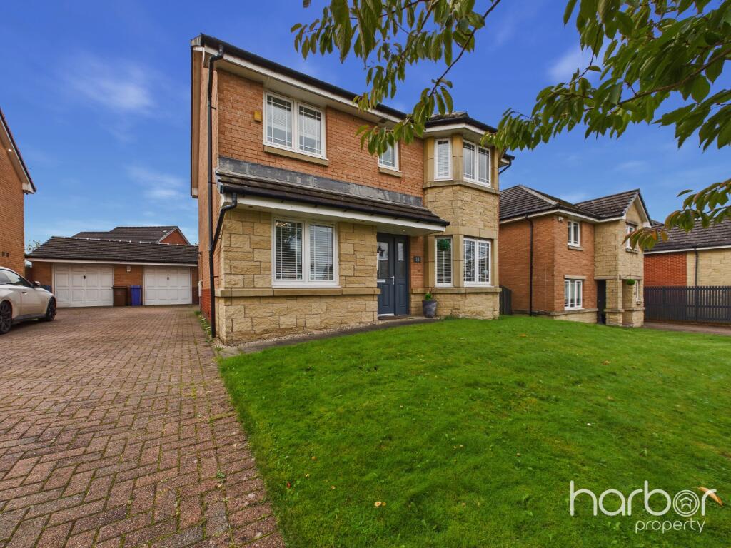 4-bed detached on Greenoakhill Road, Uddingston, Glasgow, City of Glasgow, G71 7PS, £345,000