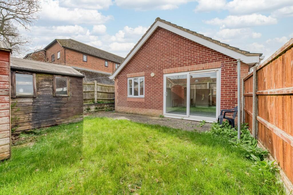 2-bed detached on Glaven Close, North Walsham, £150,000
