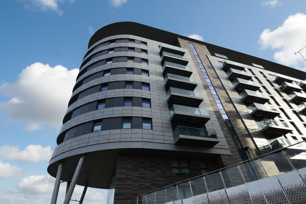 2-bed flat on 605 Manchester Waters, Pomona Strand, Manchester M16 0YD, £240,000