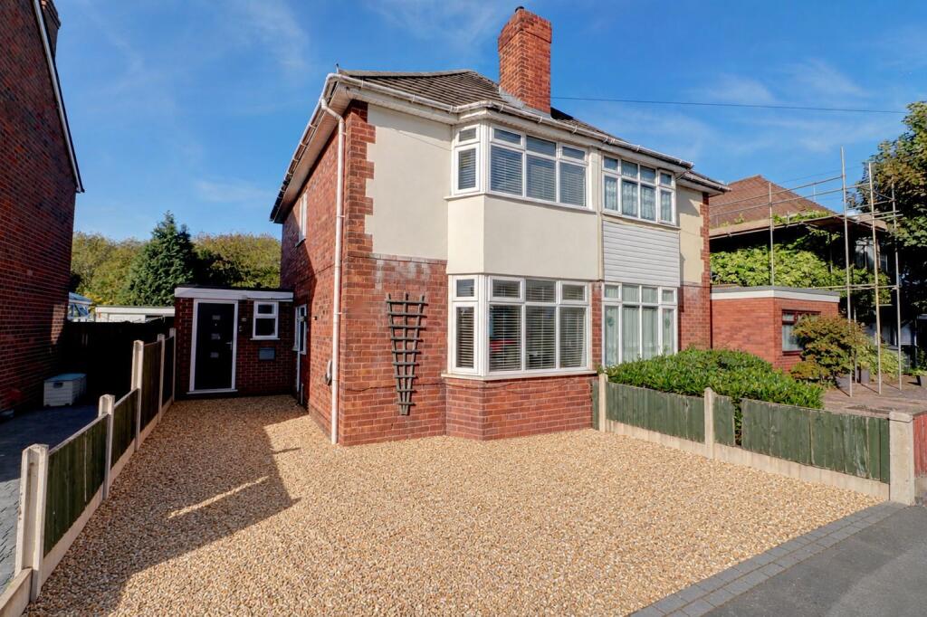3-bed semi-detached on Station Road, Aldridge, Walsall, £280,000