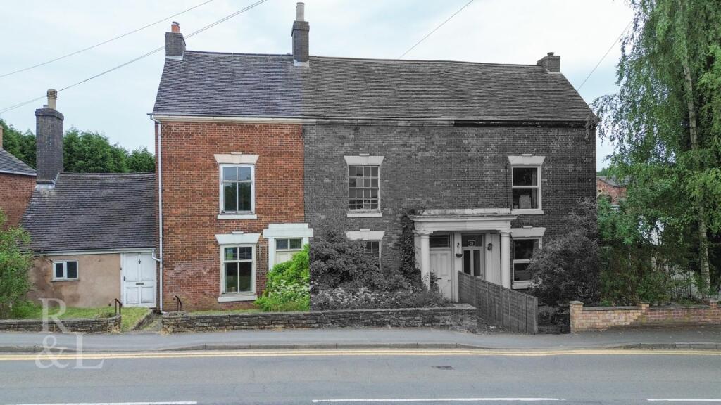 3-bed terraced on High Street, Measham, £150,000