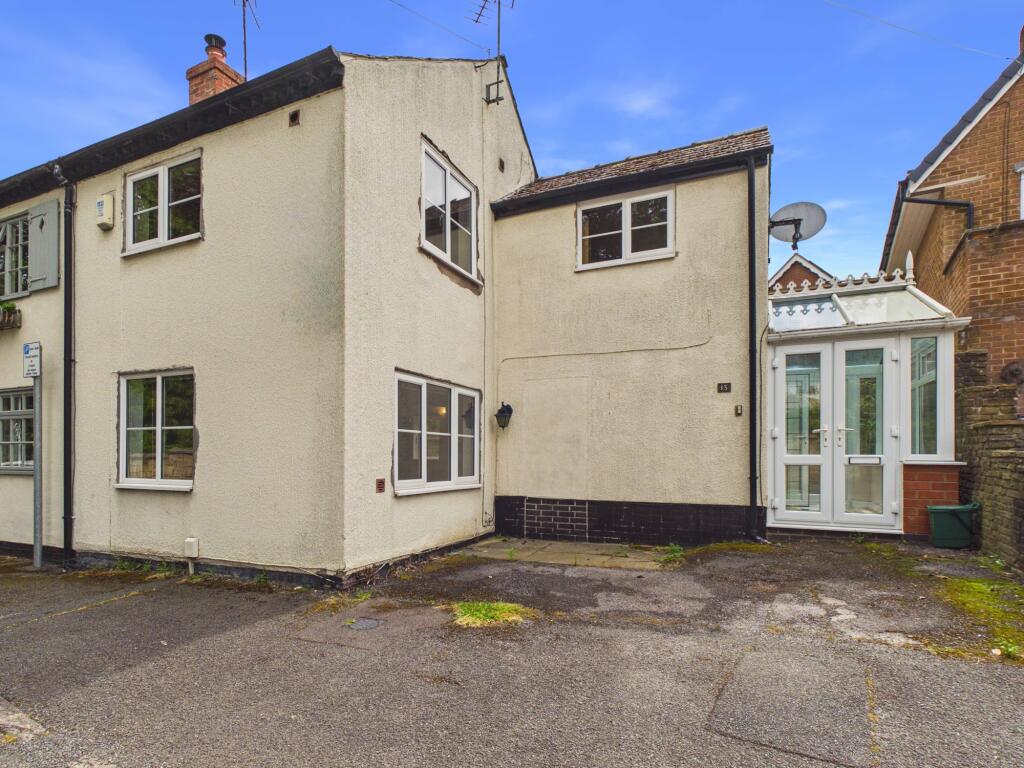 2-bed semi-detached on Park Lane, Allestree, £225,000