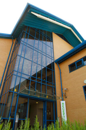 Main entrance to centre