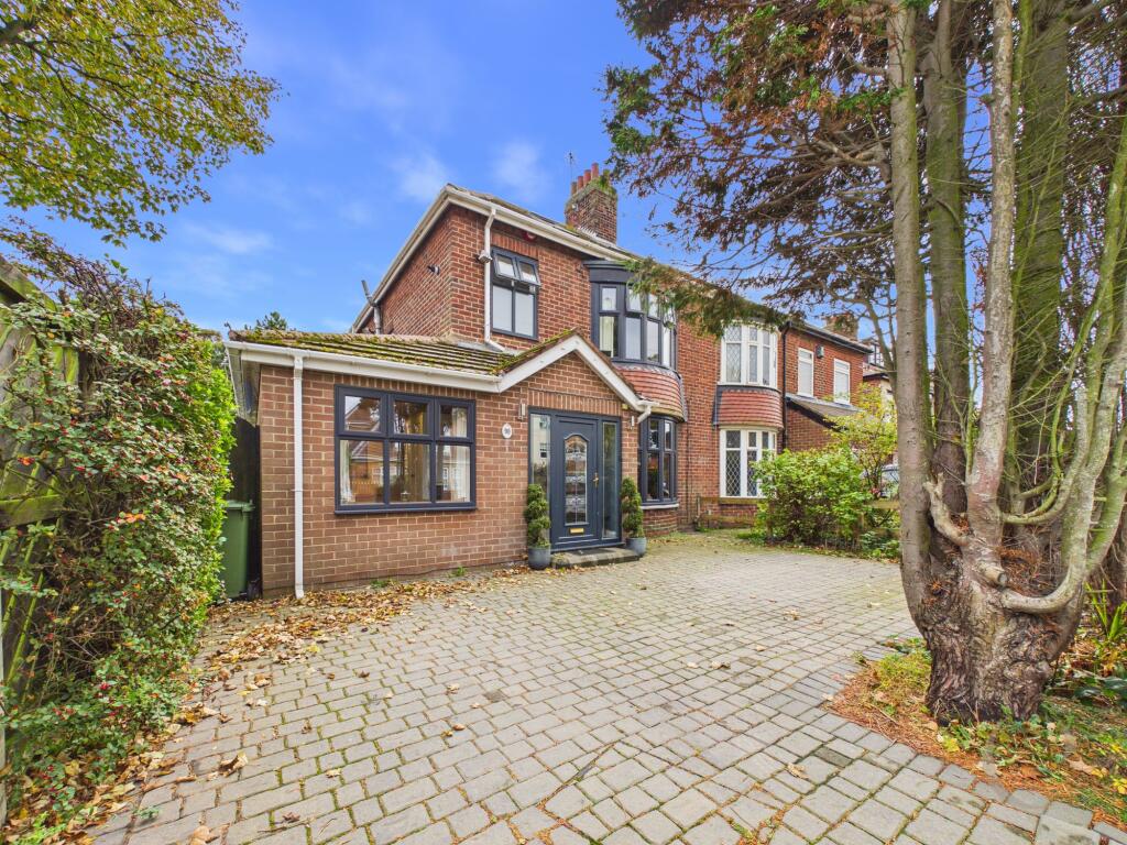 4-bed semi-detached on Grosvenor Road, South Shields, NE33, £475,000