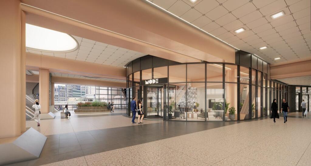 New Highwalk Level Reception (CGI)