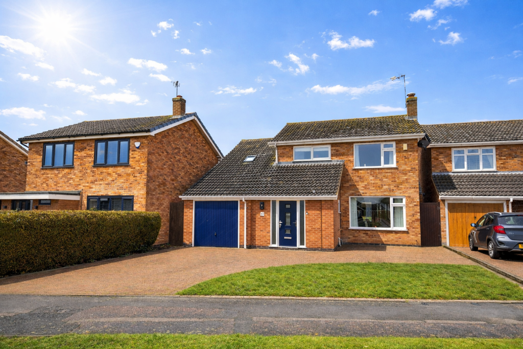 4-bed detached on Parkstone Road, Syston, Leicestershire, LE7, £465,000