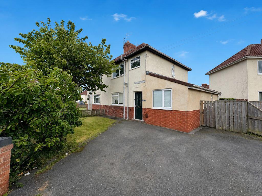 4-bed semi-detached on Sixth Avenue, Blyth, £120,000