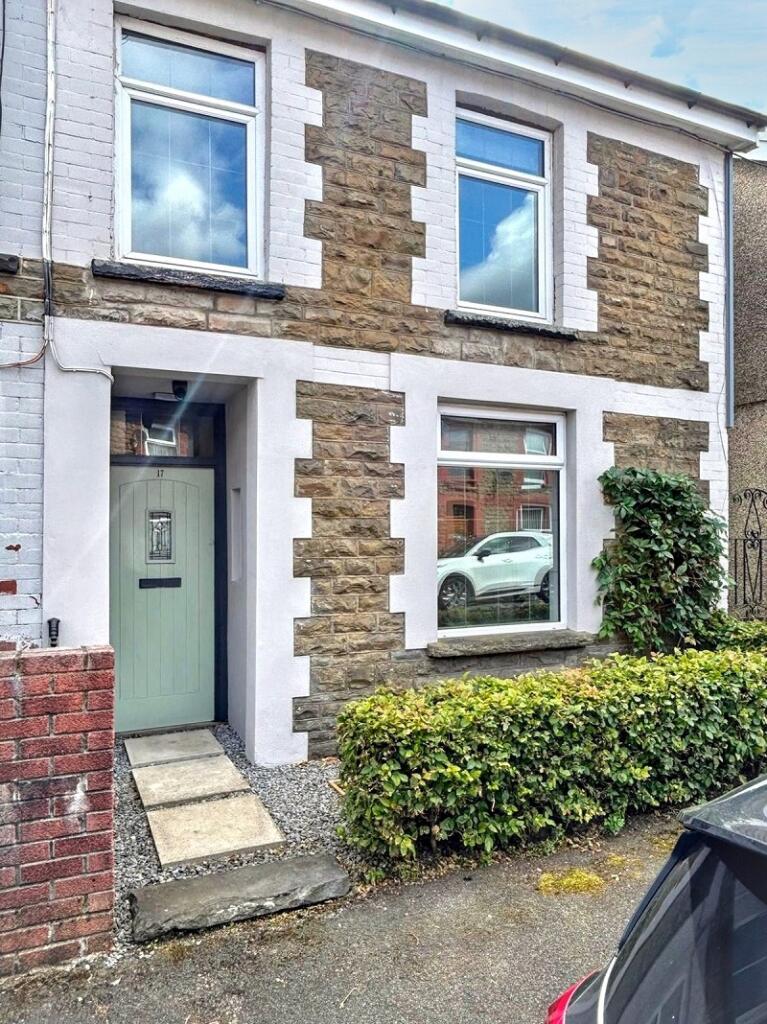 2-bed terraced on Illtyd Street, Treorchy, Rhondda Cynon Taff. CF42 6NW, £165,995