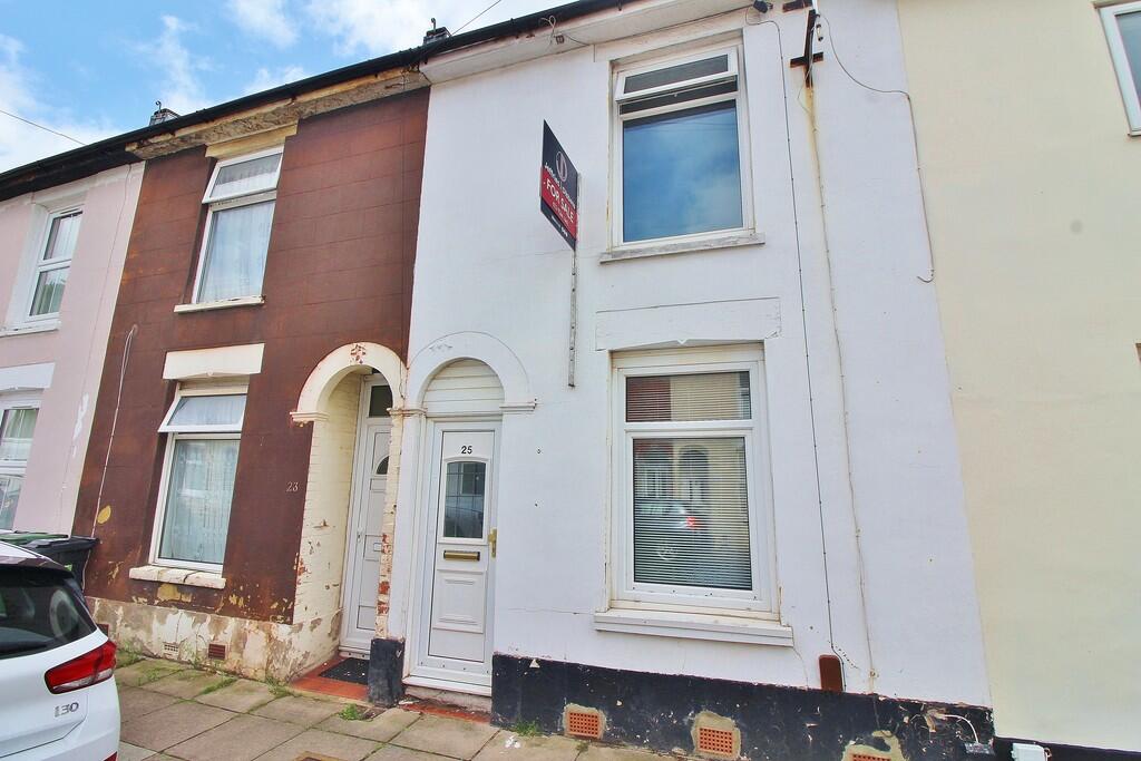 2-bed terraced on Byerley Road, Fratton, £165,000