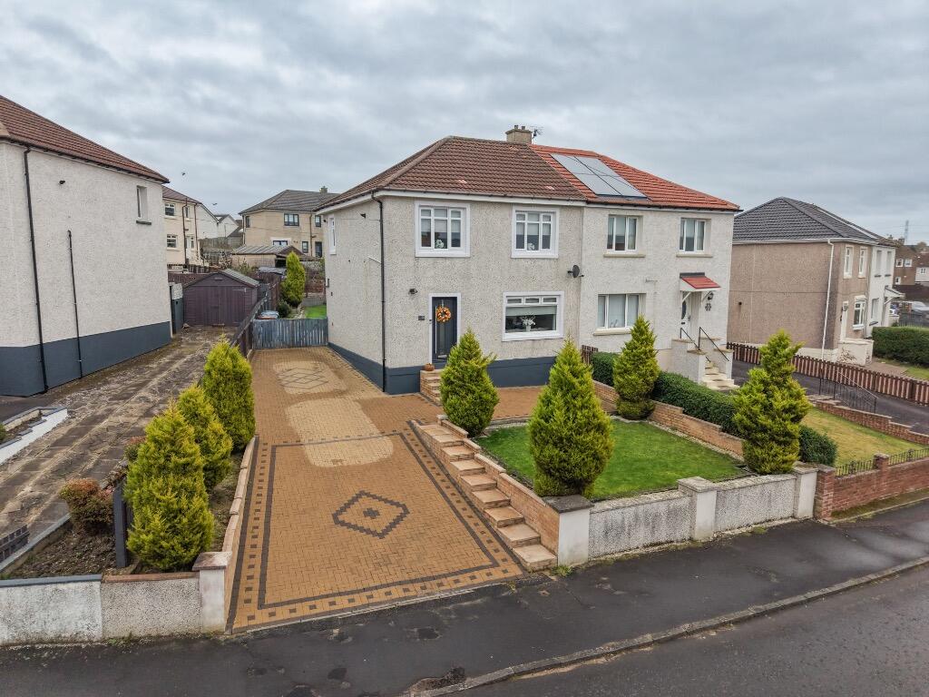 3-bed semi-detached on Crogal Crescent, Chapelhall, North Lanarkshire, ML6, £165,000