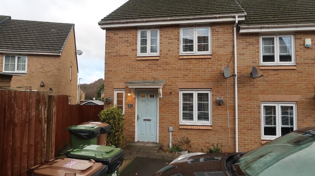 3-bed terraced on Mill-race, Abercarn, NP11, £225,000