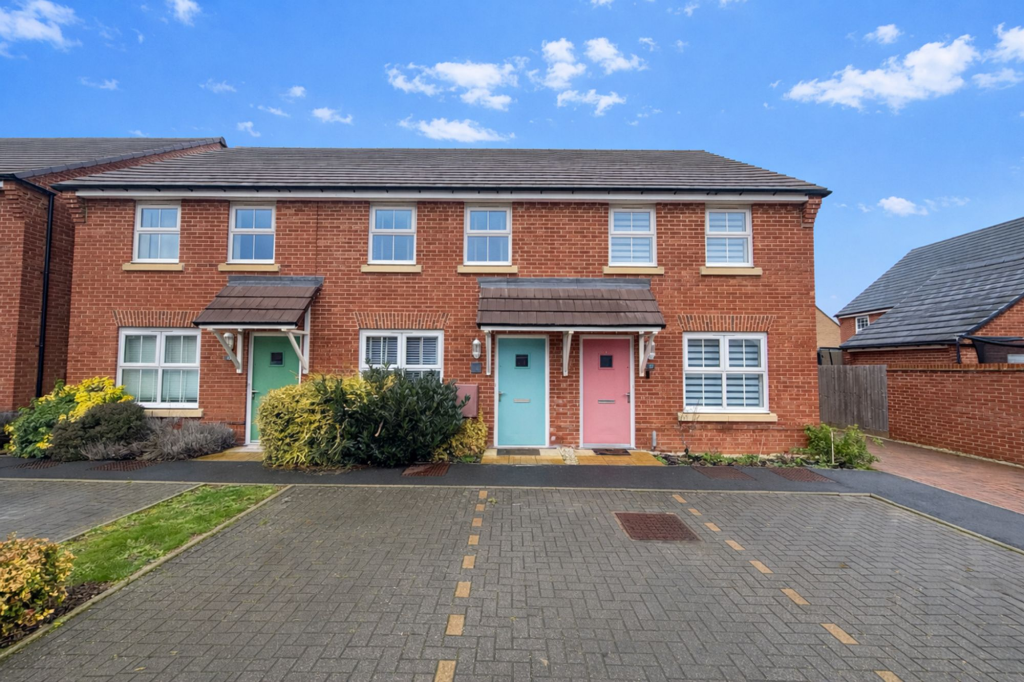 2-bed terraced on Dreadnought Drive, Brooklands, MK10, £275,000