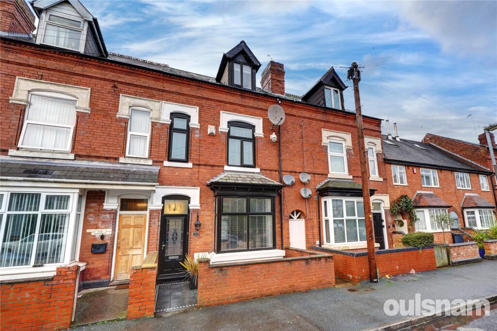 4-bed terraced on Westfield Road, Kings Heath, Birmingham, West Midlands, B14, £425,000