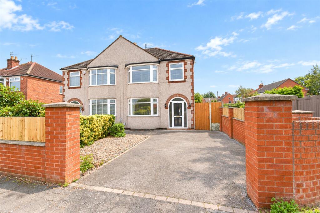 3-bed semi-detached on Cornelius Drive, Pensby, Wirral, £325,000