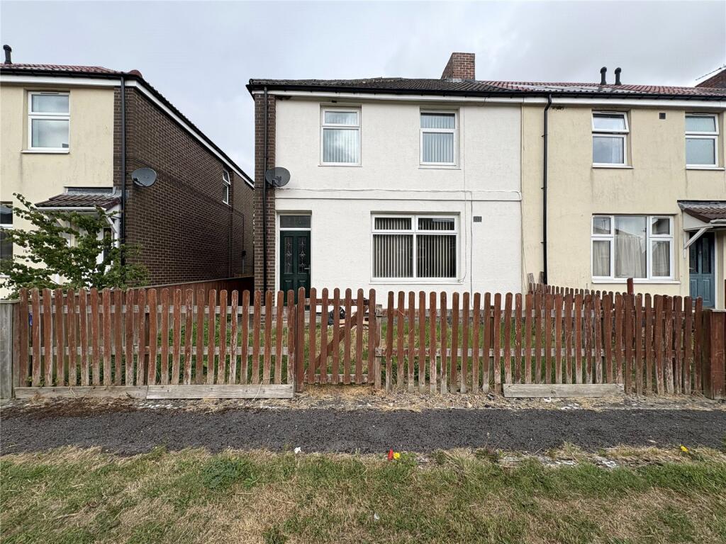 3-bed terraced on Maple Terrace, Stanley, County Durham, DH9, £75,000