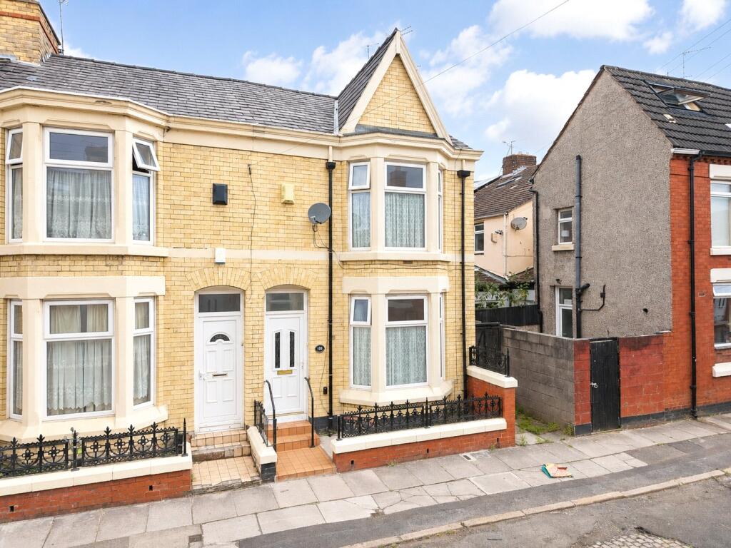 3-bed terraced on Adelaide Road, Kensington, Liverpool, Merseyside, L7, £180,000