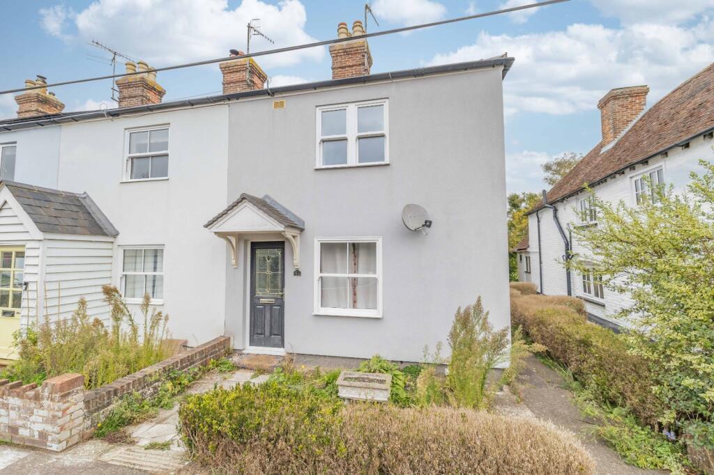 2-bed terraced on Shalmsford Street, Chartham, Canterbury, Kent, CT4, £275,000