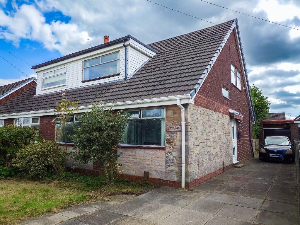 2-bed semi-detached on Leesway Drive, M34, £230,000