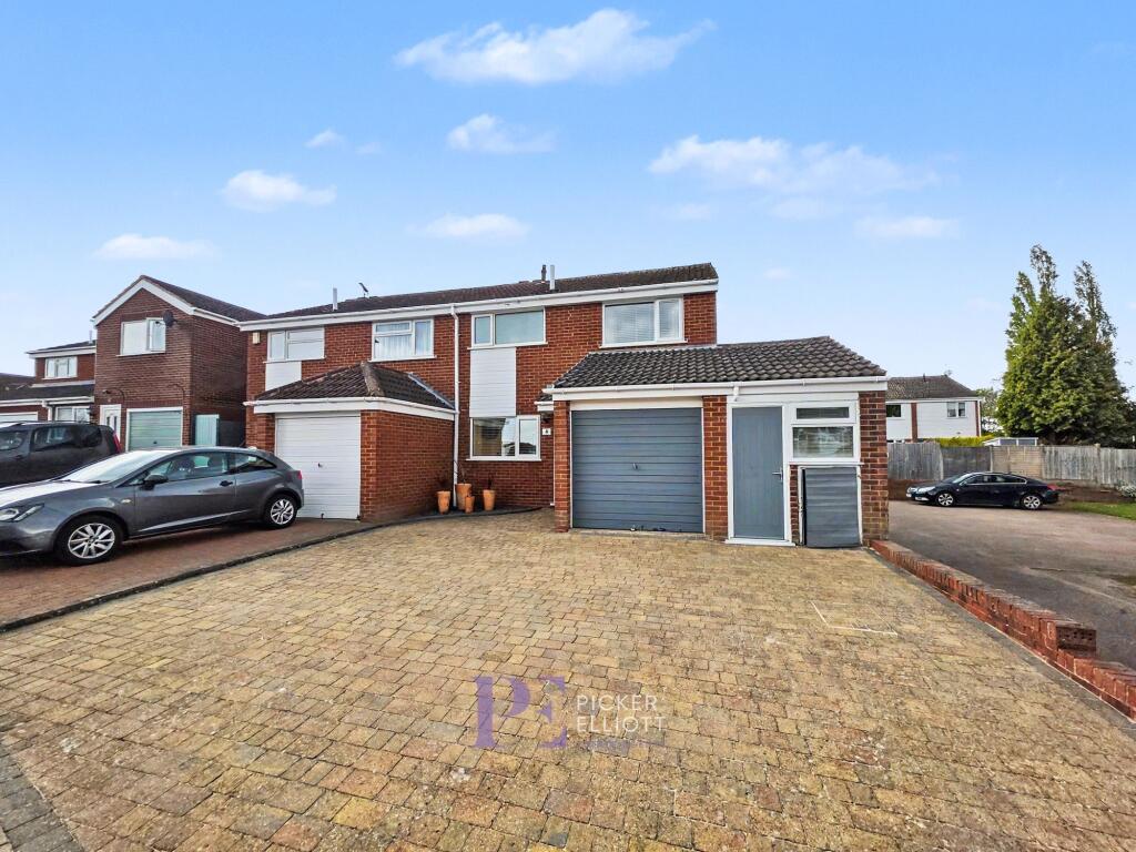 3-bed semi-detached on Ullswater Close, Earl Shilton, LE9, £265,000