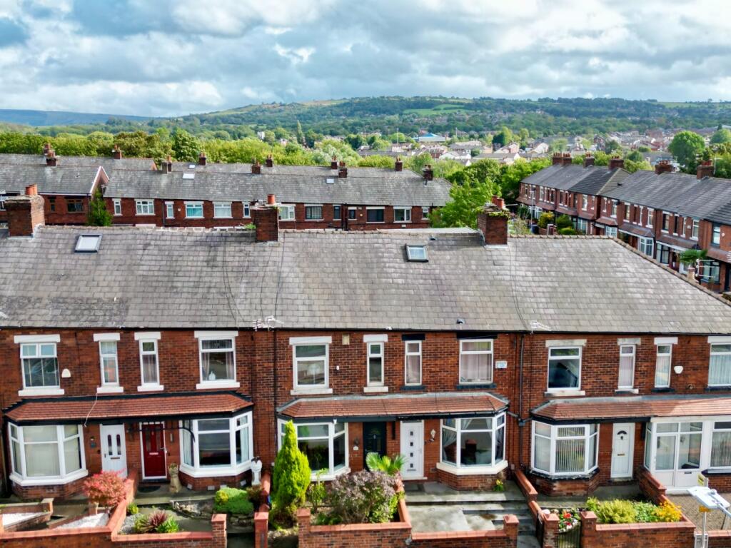 2-bed terraced on Clarendon Road, Hyde, Tameside, £230,000