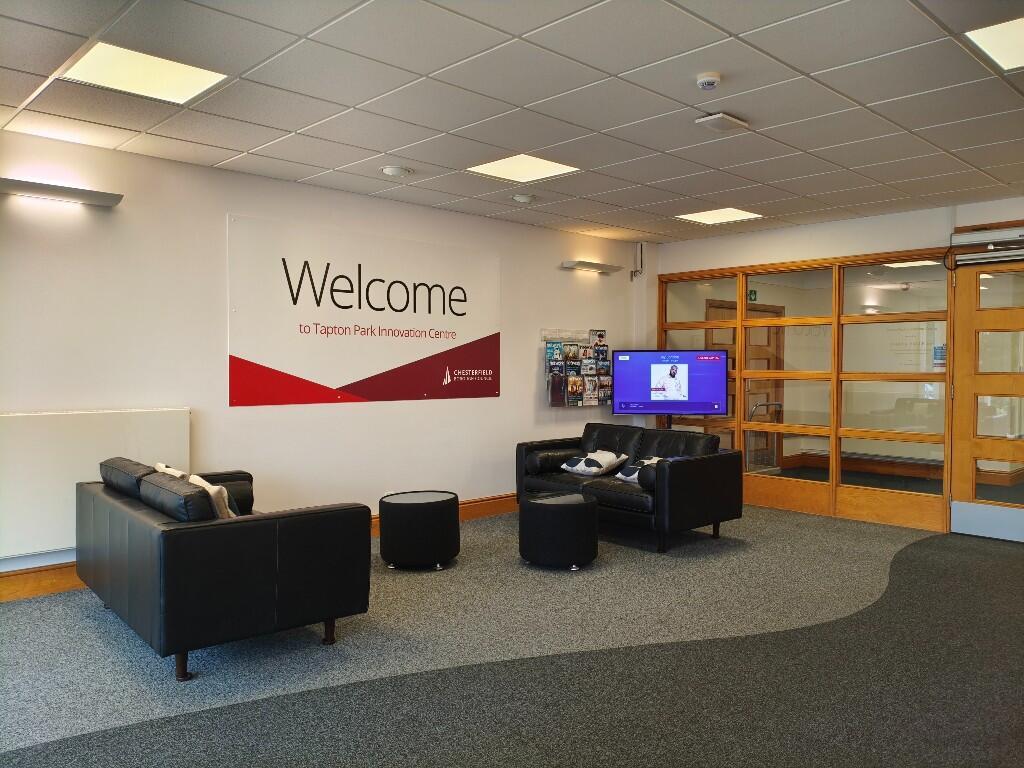Comfy waiting area