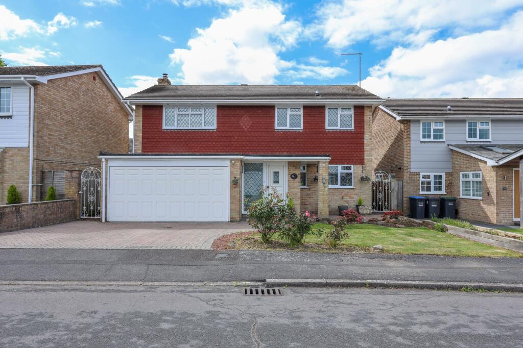 4-bed detached on Titchfield Close, Burgess Hill, RH15, £625,000