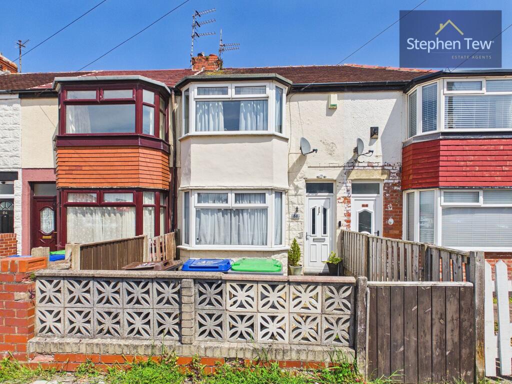 3-bed terraced on Southbank Avenue, Blackpool, FY4, £90,000