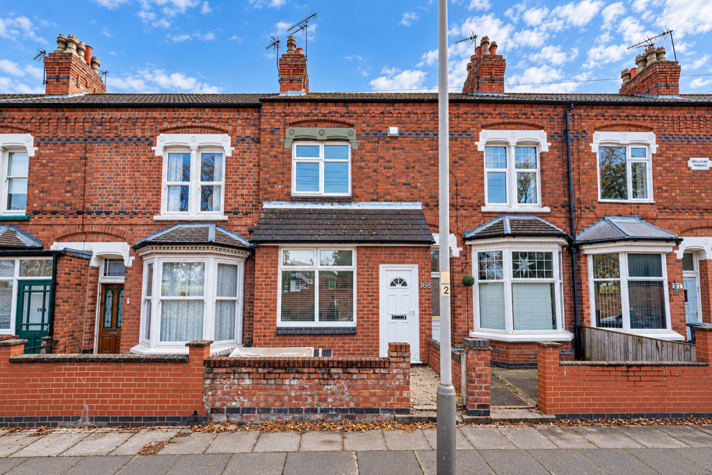 2-bed terraced on Milligan Road, Leicester, £210,000