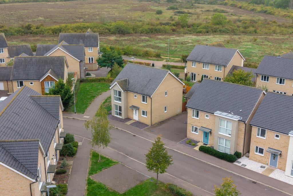 4-bed detached on Bisley Crescent, Upper Cambourne, Cambridge, Cambridgeshire, CB23 6JA, £490,000