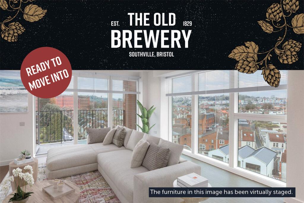 2-bed flat on Plot 04-11, The Old Brewery, Ashton Road, Bristol, BS3, £136,500