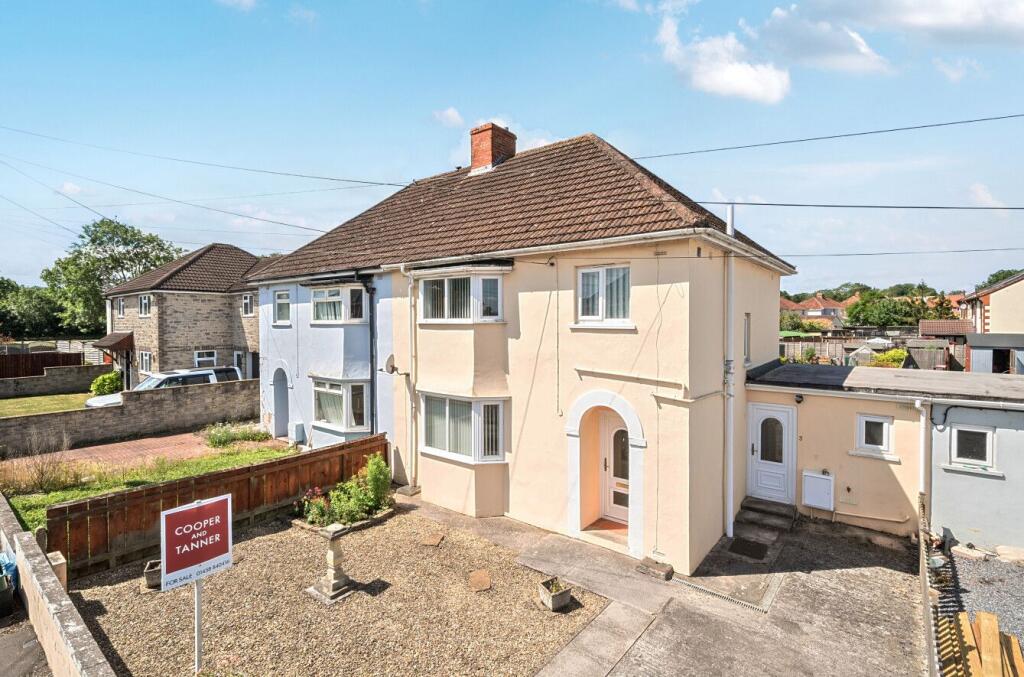 3-bed semi-detached on Hempitts Road, Walton, BA16, £295,000