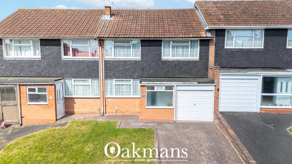 3-bed terraced on Guiting Road, Birmingham, B29, £240,000
