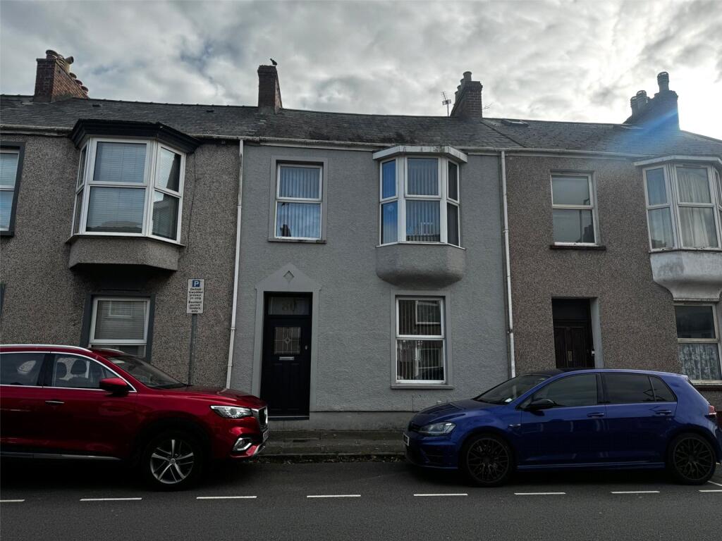 2-bed terraced on Bush Street, Pembroke Dock, Pembrokeshire, SA72, £170,000