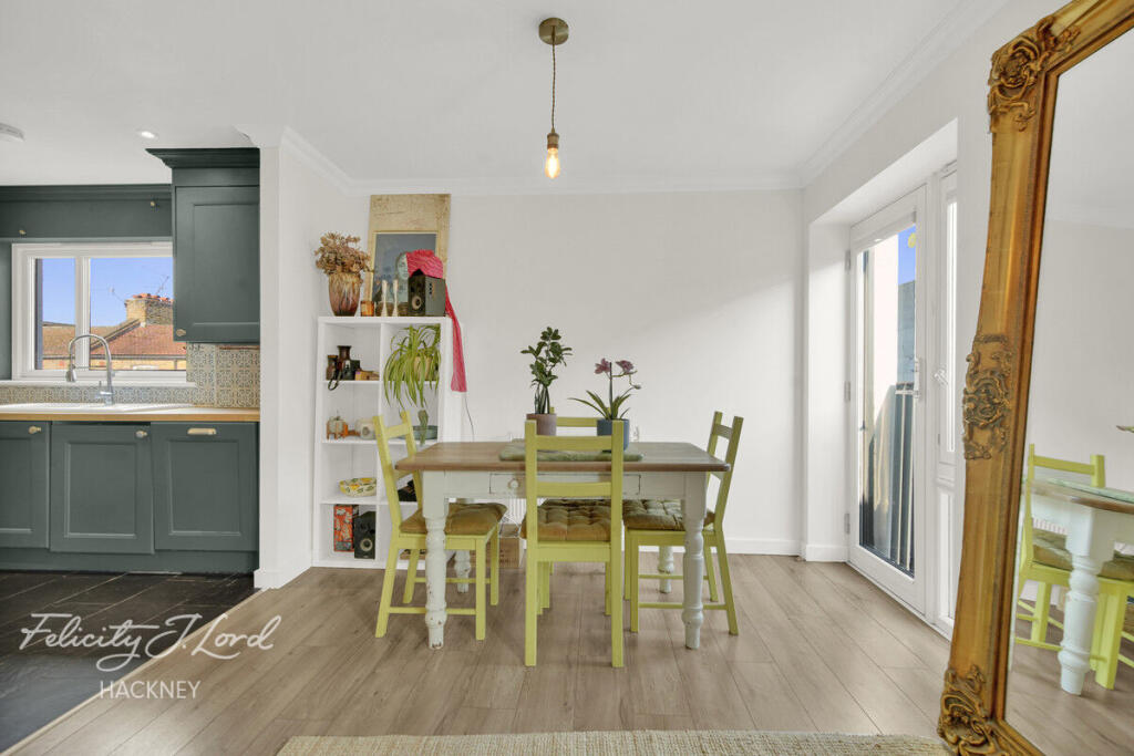 2-bed flat on Spurstowe Terrace, LONDON E8, £485,000